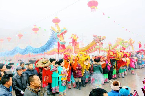 蚩尤部落群：舞龙舞狮好热闹