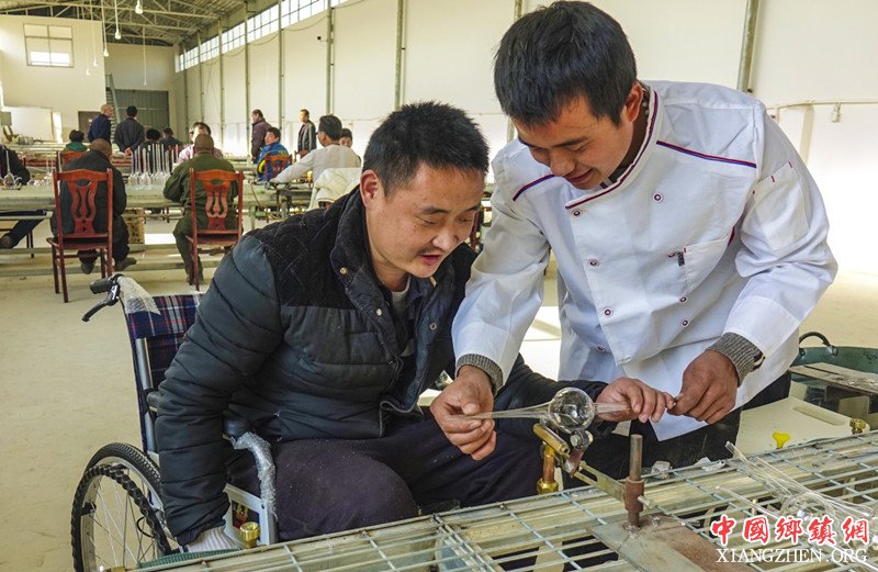 <b>河北大城：残疾人实训基地助就业扶贫</b>