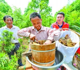 <b>浙江省湖州市长兴县水口乡开展社户对接助农增收工作</b>