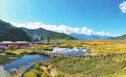 <b>初冬时节 泸沽湖美景如画</b>