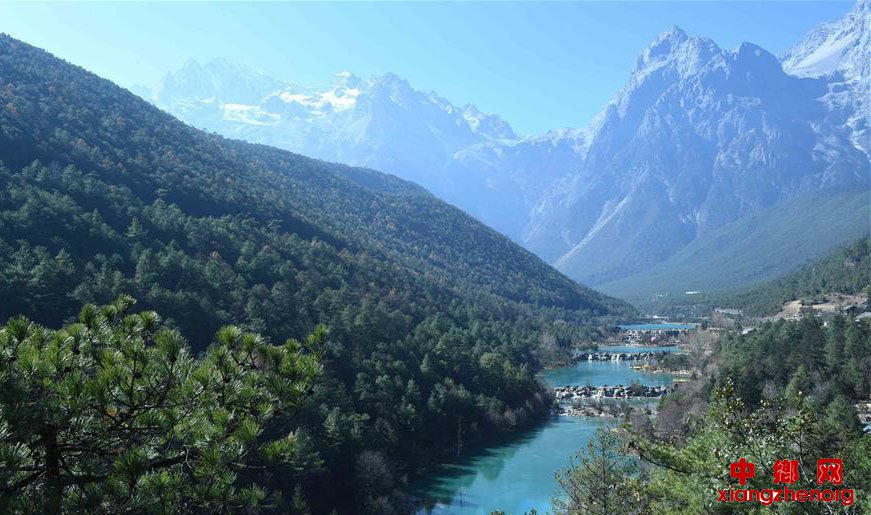 云南丽江：绿水青山蓝月谷