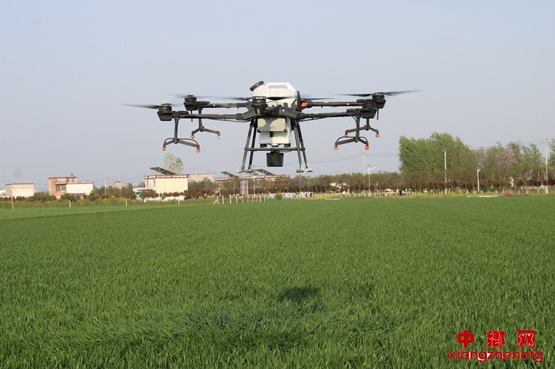 <b>无人机助力小麦“一喷三防”</b>