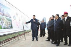 <b>泸州：中国家居品牌落户古蔺 蒋辅义、刘强等视察华升·古鼎</b>