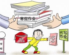 <b>寒假玩疯应对作业各有招 付费代写作业坑了谁?</b>