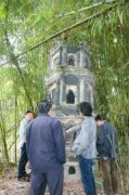 <b>南充：一座清朝字库塔重亟待维护 底座条石严重损坏</b>