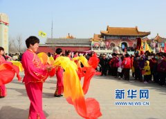 <b>山东潍坊滨海举办第九届渔盐文化节</b>