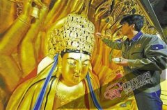 <b>重庆千手观音耗时8年修复完成 耗资数千万</b>