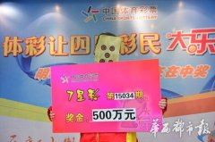 <b>女子头戴麻匪面罩 领走今年泸州首个500万体彩大奖</b>