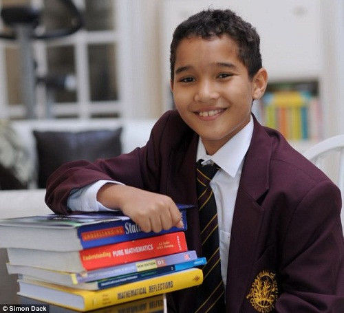 神童养成记：5岁做微积分放松身心 13岁读硕士