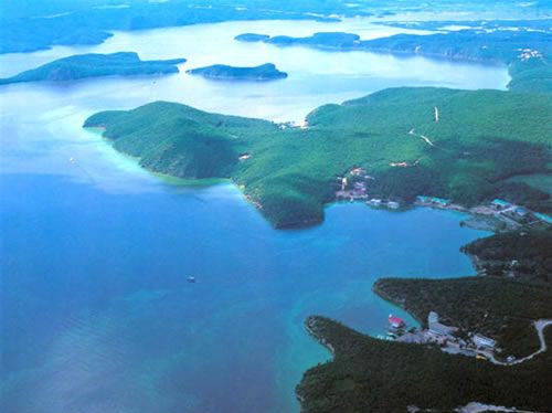 黑龙江江湾空旷辽阔呈大气