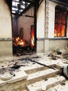 <b>山东平邑否认强拆致人烧死：民宅失火(图)</b>