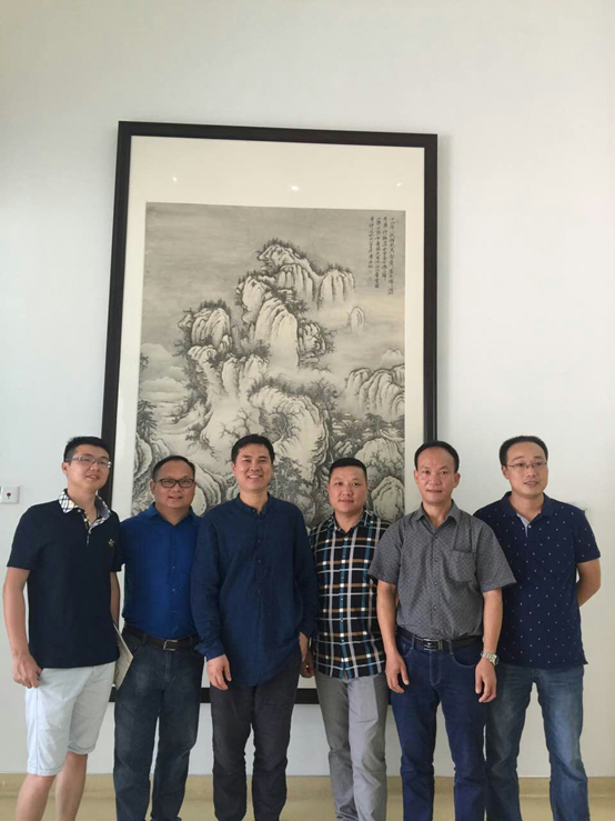“溪山清远：潘二如山水画展”在香港中文大学开幕
