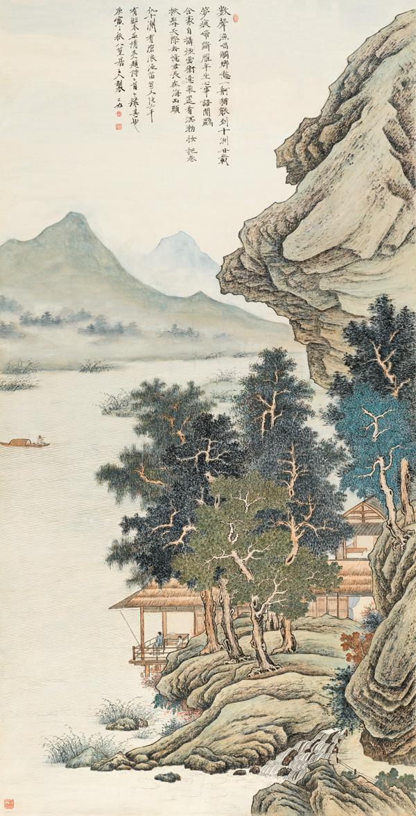 “溪山清远：潘二如山水画展”在香港中文大学开幕