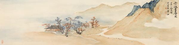 “溪山清远：潘二如山水画展”在香港中文大学开幕