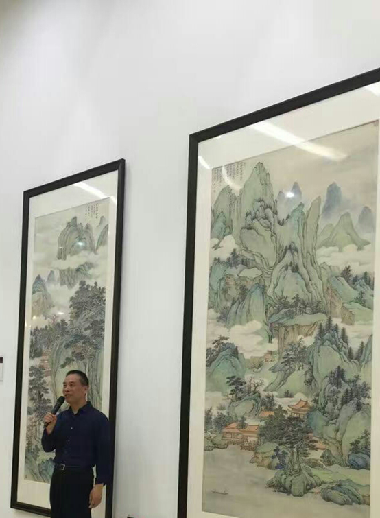 “溪山清远：潘二如山水画展”在香港中文大学开幕