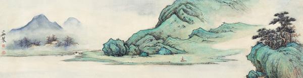 “溪山清远：潘二如山水画展”在香港中文大学开幕
