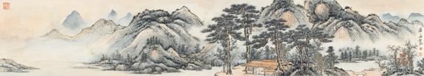 “溪山清远：潘二如山水画展”在香港中文大学开幕