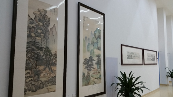 “溪山清远：潘二如山水画展”在香港中文大学开幕