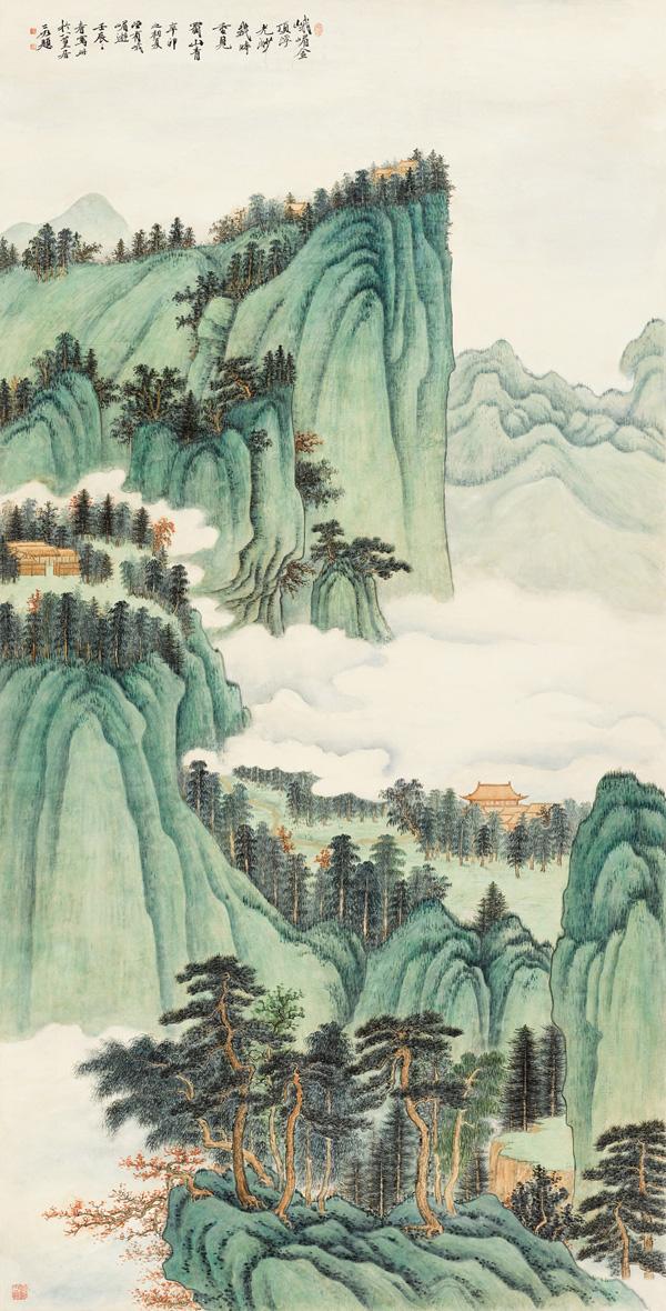 “溪山清远：潘二如山水画展”在香港中文大学开幕