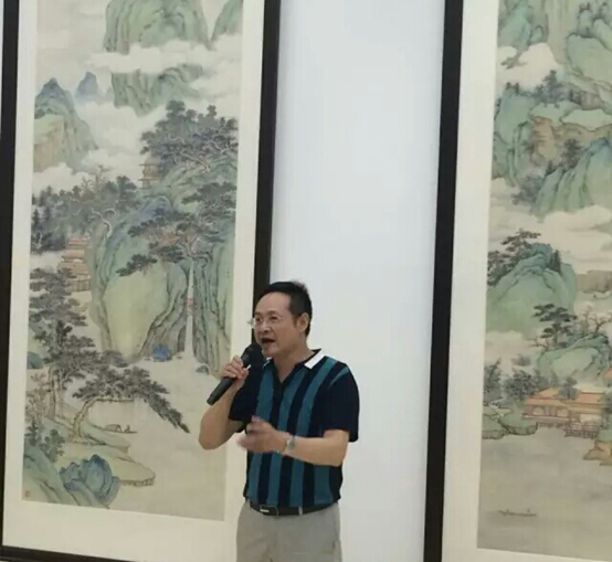 “溪山清远：潘二如山水画展”在香港中文大学开幕