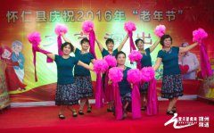 山西怀仁县举办庆祝2016年“老年节”文艺演出活动