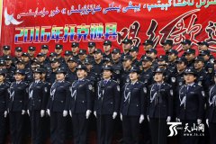 新疆托克逊县：迎新年红歌大赛响彻大地