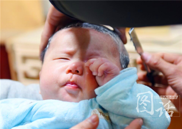 二月二龙抬头剃胎发 被宝宝们的表情包萌翻