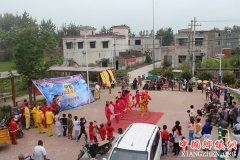 <b>安徽省：怀远县兰桥乡“两节”期间文化活动丰富多彩</b>