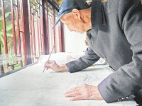 绵竹年画世家传人  96岁高龄王星儒