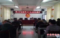 <b>张山乡：乡、村妇联干部集中学习十九大精神</b>