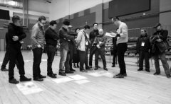 <b>中央美术学院小范围开放艺考阅卷现场</b>