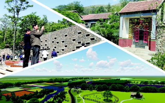 图:朱家林田园综合体创意核心区乡村生活美学馆。图:朱家林田园综合体创意核心区中的民居。图:朱家林田园综合体项目鸟瞰图。□记者　李文明　报道