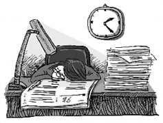 <b>海南：教师通宵批改试卷猝死家中 其妻申请工伤获法院支持</b>