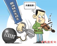 <b>87.0%受访家长觉得取消高考特长生加分能减少“伪特长”</b>