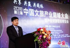 <b>戴斌：新时代需要去做面向未来的文化和旅游产品</b>