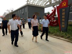 <b>陕西杏林镇：市委宣传部副部长田芳来新民小镇检查扶智扶志工作</b>