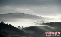 <b>宁夏彭阳：最美旱作梯田 云海宛如仙境</b>