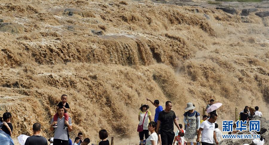 （社会）（3）黄河壶口再现壮美瀑布群