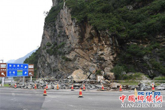 （社会）（3）山西五台山景区发生山体崩塌