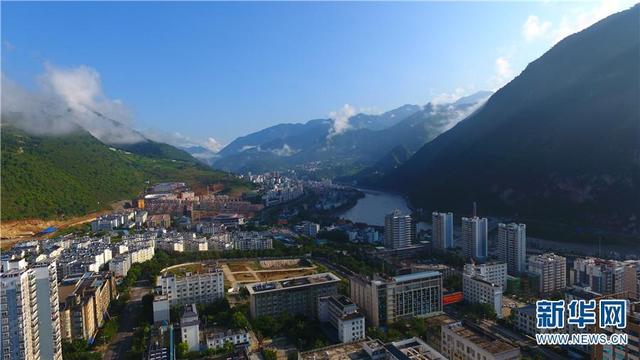 航拍怒江泸水 掠影生态脱贫