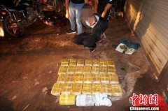 <b>云南金平警方破获一起运贩毒品案 缴毒20公斤</b>