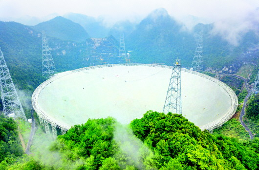 “天眼”两年发现44颗脉冲星