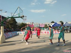 乡村篮球赛金秋开赛