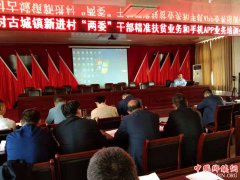 <b>安徽古城镇：当选新村干 学习忙充电</b>