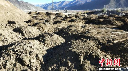 图为屯沙场。　拉萨市公安局 供图 摄