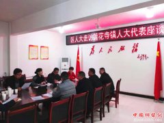 陕西华州区莲花寺镇召开区人大走访基层人大代表座谈会