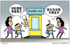 <b>近视治疗市场乱象多需“矫正”</b>