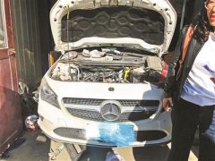 租奔驰参加同学会 车被淹要赔18万？租车人上诉