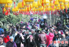 <b>武侯祠成都大庙会：民俗活动新春送福（图）</b>