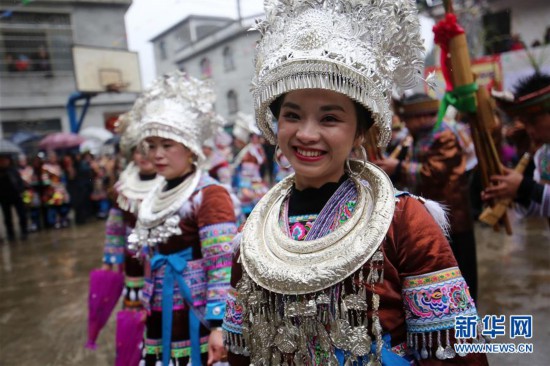 #(社会)(6)广西融水:“打同年” 庆新春